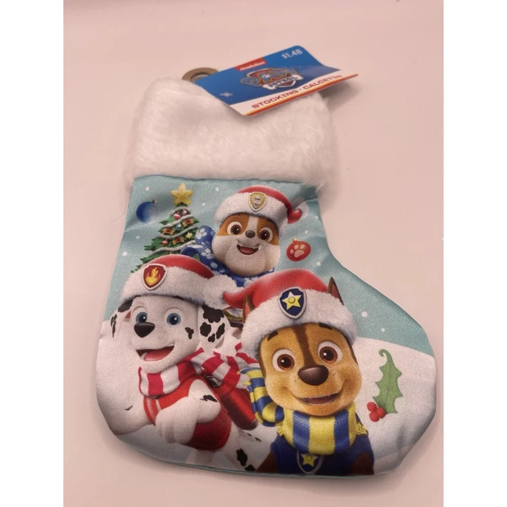 Christmas Stocking Paw Patrol Nickelodeon Holiday New With Tag‎